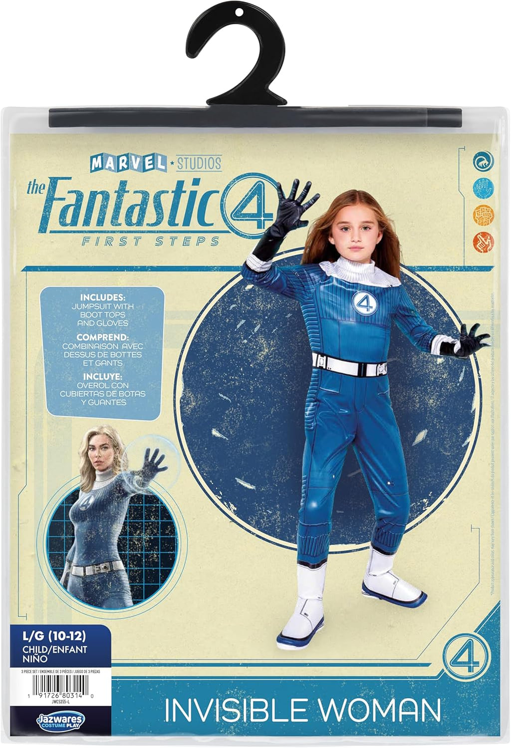 MARVEL Invisible Woman Official Youth Halloween Costume