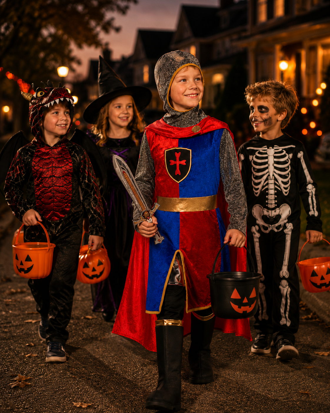 Kids medieval knight costume accessories